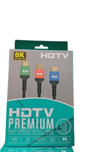 کابل HDMI 8K مدل HD2.1V Premium طول 3 متر