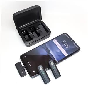 میکروفون یقه ای بیسیم K93 دو کاربره