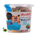 تشویقی بیسکویتی سگ دودوتی با طعم میکس Dudoti biscuit with mix flavor وزن ۳۵۰ گرم۱۹