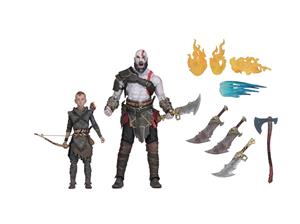 اکشن فیگور گاد اف وار Action Figure God of War Ultimate Kratos And Atreus 2-Pack