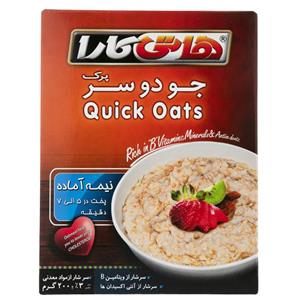 جو دو سر پرک نیمه آماده جعبه هاتی کارا 200 گرم