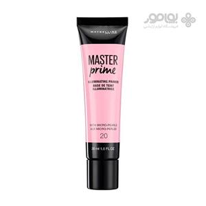 پرایمر میبلین مدل Maybelline New York Translucent Master Prime Primer 