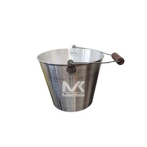 سطل آلومینیوم دسته دار دهانه 33