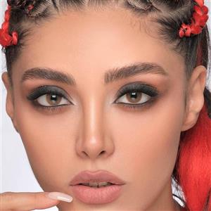 لنز چشم گلدن مود رنگ ماشی اخرایی Golden Mood Lenses 3D Hydroclear Ochre