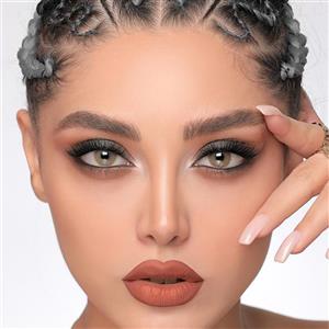 لنز چشم گلدن مود رنگ کهربایی Golden Mood Lenses 3D Hydroclear Amber