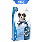 غذای خشک توله سگ نژاد کوچک طعم مرغ بره ماهی گوشت مدل مینی پاپی هپی داگ (Mini Puppy) وزن 10 کیلوگرم