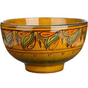 کاسه سفالی گالری دریا مدل  پایه دار Darya Gallery Clay and Ceramic Bowl