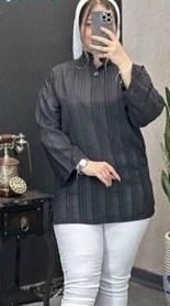 مانتو کتیبه یقه دیپلمات G