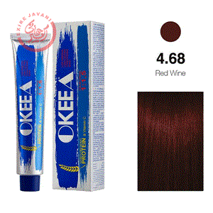 رنگ مو اکیا شماره 4.68 (Red Wine) 100 میل