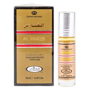 عطر جیبی رحاب مدل AL FARES حجم 6 میلی‌لیتر