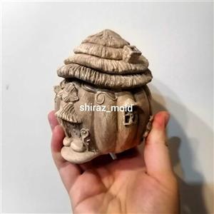 قالب سیلیکونی (مولد) کلبه کدو