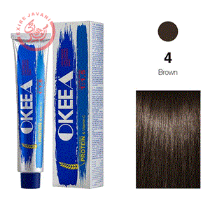 رنگ مو شماره 4(Natural Brown) 100 میل