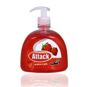 مایع دستشویی اتک مدل Strawberry حجم 500 میلی لیتر Attack Strawberry Handwashing Liquid 500ml