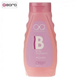 شامپو بدن کیو اند کیو مدل Quality Queen Pink حجم 300 میلی لیتر Q And Q Quality Queen Pink Body Shampoo 300ml