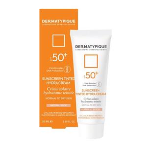 درماتیپیک ضد آفتاب رنگی هیدرا پوست خشک  SPF50 (بژ طبیعی)