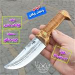 چاقوی شکاری فسیل پرنده زنجان