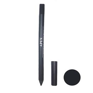 مداد چشم فوق مشکی اپکس  مدل Smooth Silk شماره 01