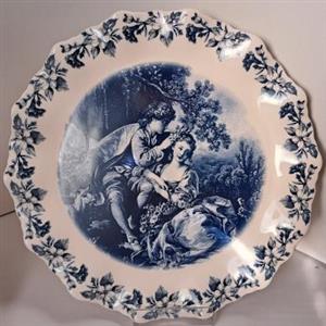 بشقاب دکوری قلم ابی مهرمادری