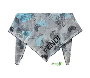 روسری نخی ژاکارد دو رو میکرو کد 1174