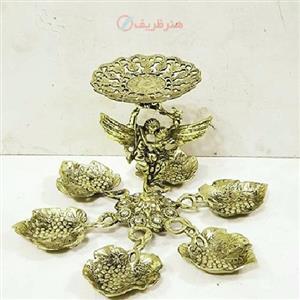 هفت سین برنزی طرح لیلی و مجنون، باظاهری زیبا و دلنشین مناسب برای زوجین