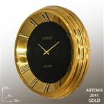 ساعت دیواری آرتمیس مدل 2041 گلد طلایی