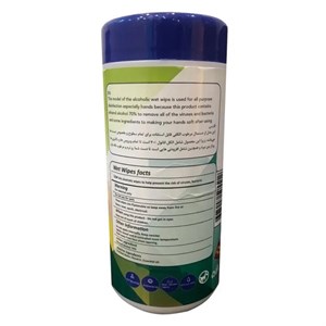 دستمال مرطوب حیوانات مستر پنگوئن مدل Wet Wipes بسته 50 عددی