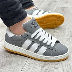 کفش و کتانی مردانه مدل ADIDAS_CAMPUS آدیداس کامپوس رنگ طوسی سفید کد 57892