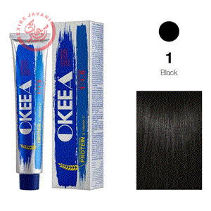 رنگ مو اکیا شماره 1 (Natural Black) 100 میل