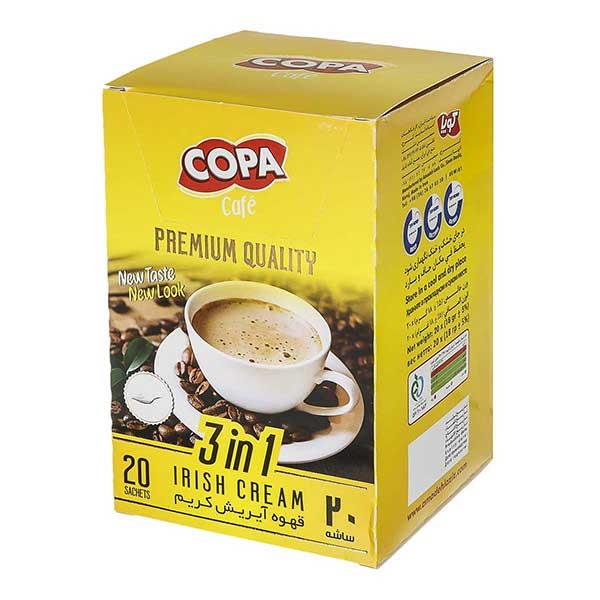 قهوه آیریش کریم کوپا 20 عدد