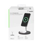 استند و شارژر وایرلس دو کاره Belkin مدل WIZ010vf - مشکی