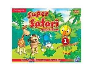 Super Safari 1 British pupils activity book CD DVD کتاب زبان بریتیش