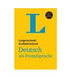 Langenscheidt GroBworterbuch Deutsch als Fremdsprache کتاب دیکشنری لانگن شایت آلمانی