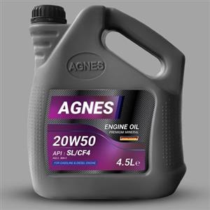 روغن موتور 4.5 لیتری AGNES SL 20W50