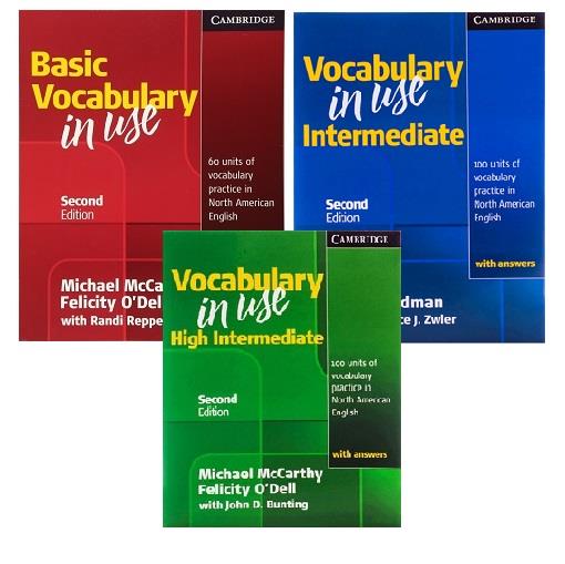قیمت و خرید Vocabulary in Use Basic IntermediateHigh Intermediate پک ...