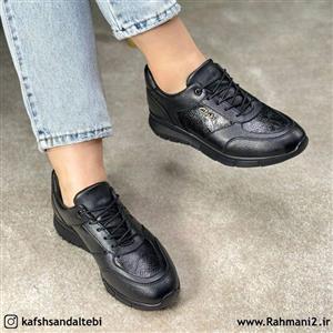 کفش کتانی طبی زنانه بندی مدل رامیناپلاس