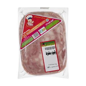 ژامبون مخلوط گوشت و مرغ وکیوم 250 گرم هایزم Hayzem 90 Percent meat and chicken mortadella 250 gr