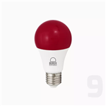 لامپ ال ای دی حبابی قرمز ۹ وات