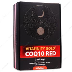 کپسول کو کیوتن ویتافینیتی گلد COQ10 RED شهاب درمان 45 عددی