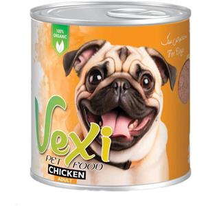 کنسرو پته ای سگ طعم گوشت مرغ وکسی  800 گرمی