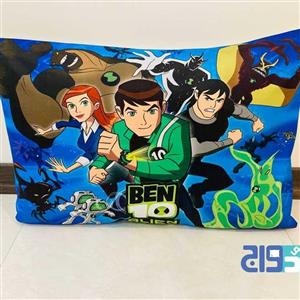 روبالشی کودک طرح بن 10 (BEN10)  سبز