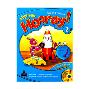 Hip Hip Hooray 2 Student Book 2nd Ed Woork book CD کتاب زبان هیپ هیپ هورا 