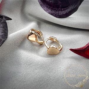 گوشواره مینیمال قلبی ژوپینگ