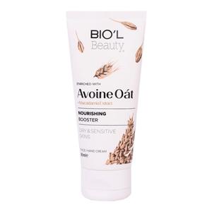 کرم تیوپی مغذی پوست جو دوسر و روغن ماکادمیا 60 میل بیول Biol Avoine Oat Hand And Face Cream 60ml