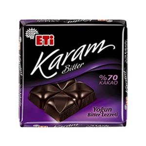 شکلات تلخ اتی کارام 70درصد eti karam