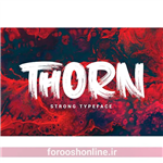 دانلود فونت THORN