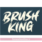 دانلود فونت انگلیسی  brush king  