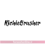 دانلود فونت انگلیسی  Richie Brusher 