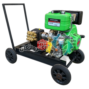 کارواش دیزلی سیار 150 بار برتولینی ایتالیا | موتور ETQ 7HP
