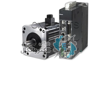 سروو موتور delta دلتا 5.5kw کیلووات ترمزدار 1500 دور rpm مدل ECMA-L11855S3 کد درایو ASD-A2-5543-M سری A2 (دارای کابل و کانکتور)