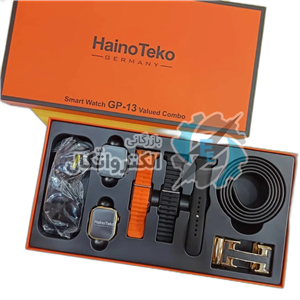 ست پکیج ساعت هوشمند و اکسسوری مردانه هاینو تکو Haino Teko GP-13